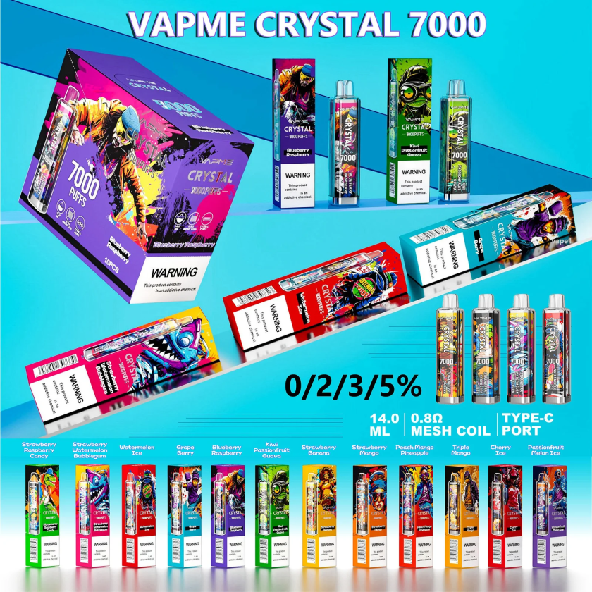Vapme Crystal 7000